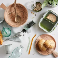 CASA Acacia Chic Plato Con Asa Natural Best Sale