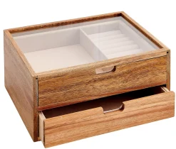 CASA Acacia Joyero Marron Flash Sale