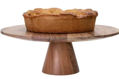 CASA Acacia Soporte Para Pastel Natural Cheap