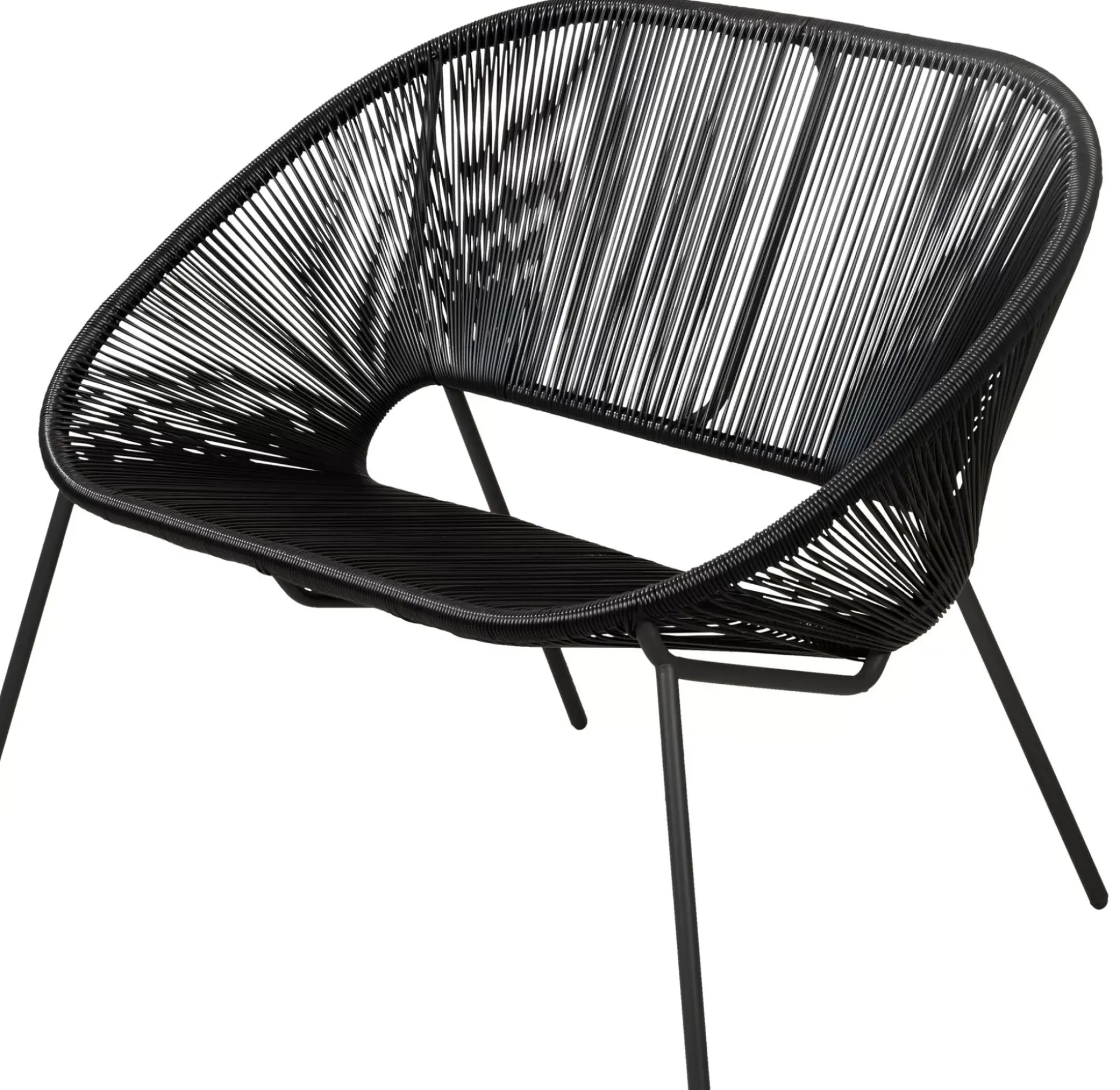 CASA Acapulco Banco Lounge Negro Best Sale