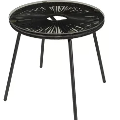 CASA Acapulco Mesa Lounge Negro Outlet