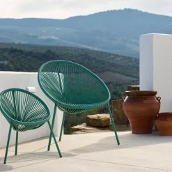 CASA Acapulco Silla Para Ninos Aguamarina Hot