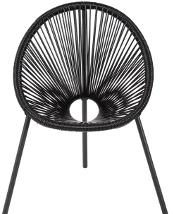 CASA Acapulco Silla Para Ninos Negro Online