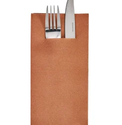 CASA Airlaid Servilletas/Cubiert. Juego De 12 Bronceado Sale