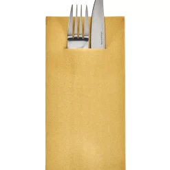 CASA Airlaid Servilletas/Cubiert. Juego De 12 Dorado Cheap