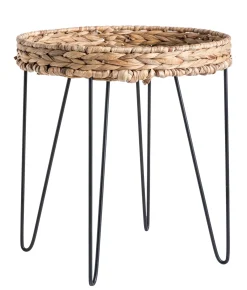 CASA Akela Mesa Auxiliar Negro, Natural Shop