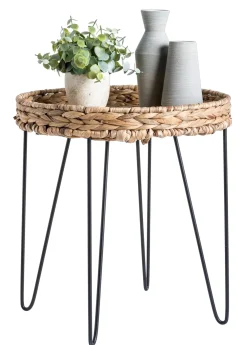 CASA Akela Mesa Auxiliar Negro, Natural Shop