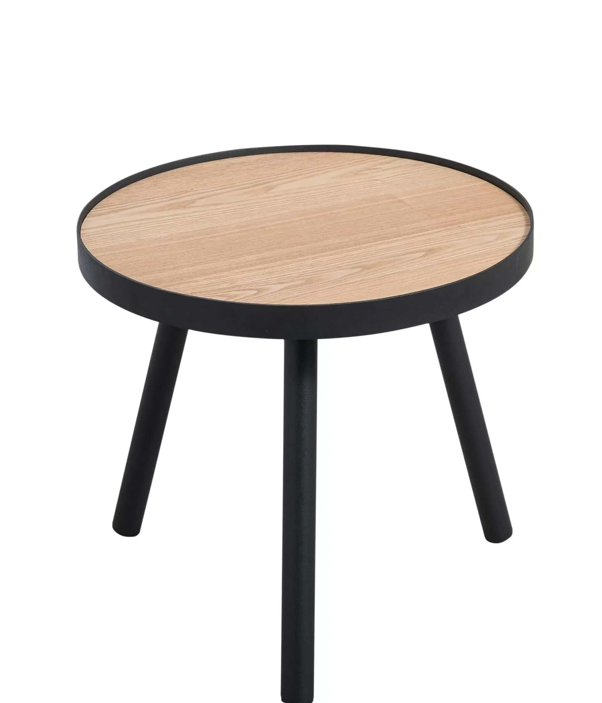 CASA Alexis Mesa Auxiliar Negro, Natural Flash Sale