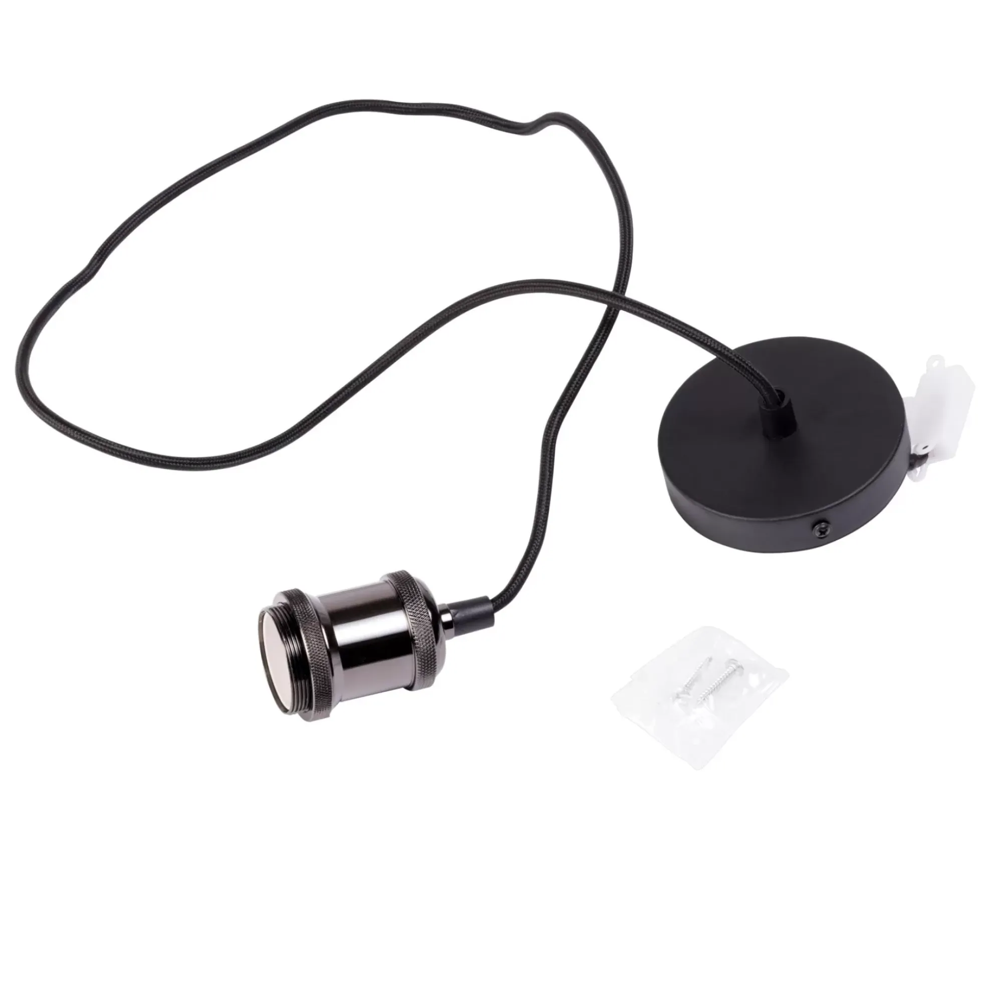 CASA Alu Lampara Colgante Negro, Metal Store