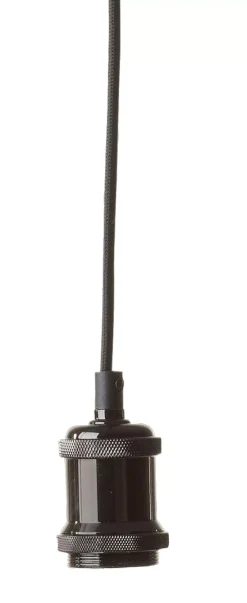 CASA Alu Lampara Colgante Negro, Metal Store