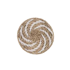 CASA Amazonas Decoracion De Pared Blanco, Natural Best