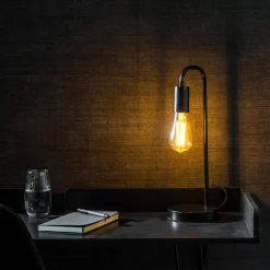 CASA Arche Lampara De Mesa Negro Shop