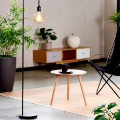 CASA Arche Lampara De Pie Negro Sale