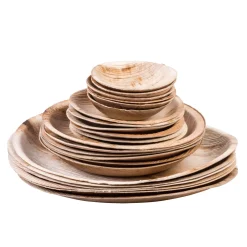 CASA Areca Leaf Cuencos Juego De 6 Natural Best Sale