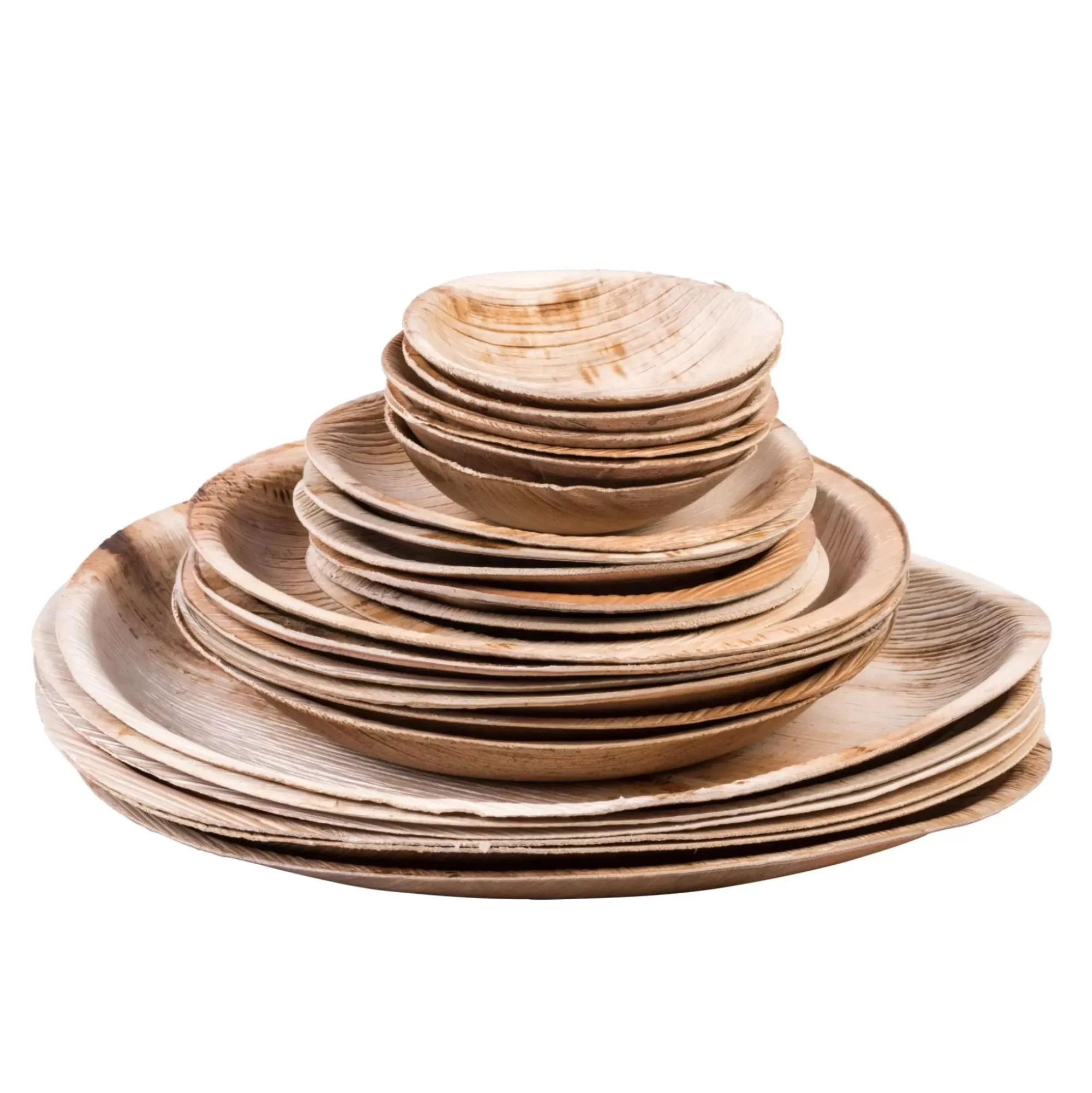 CASA Areca Leaf Cuencos Juego De 6 Natural Best Sale