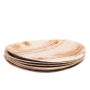 CASA Areca Leaf Platos Juego De 6 Natural Shop