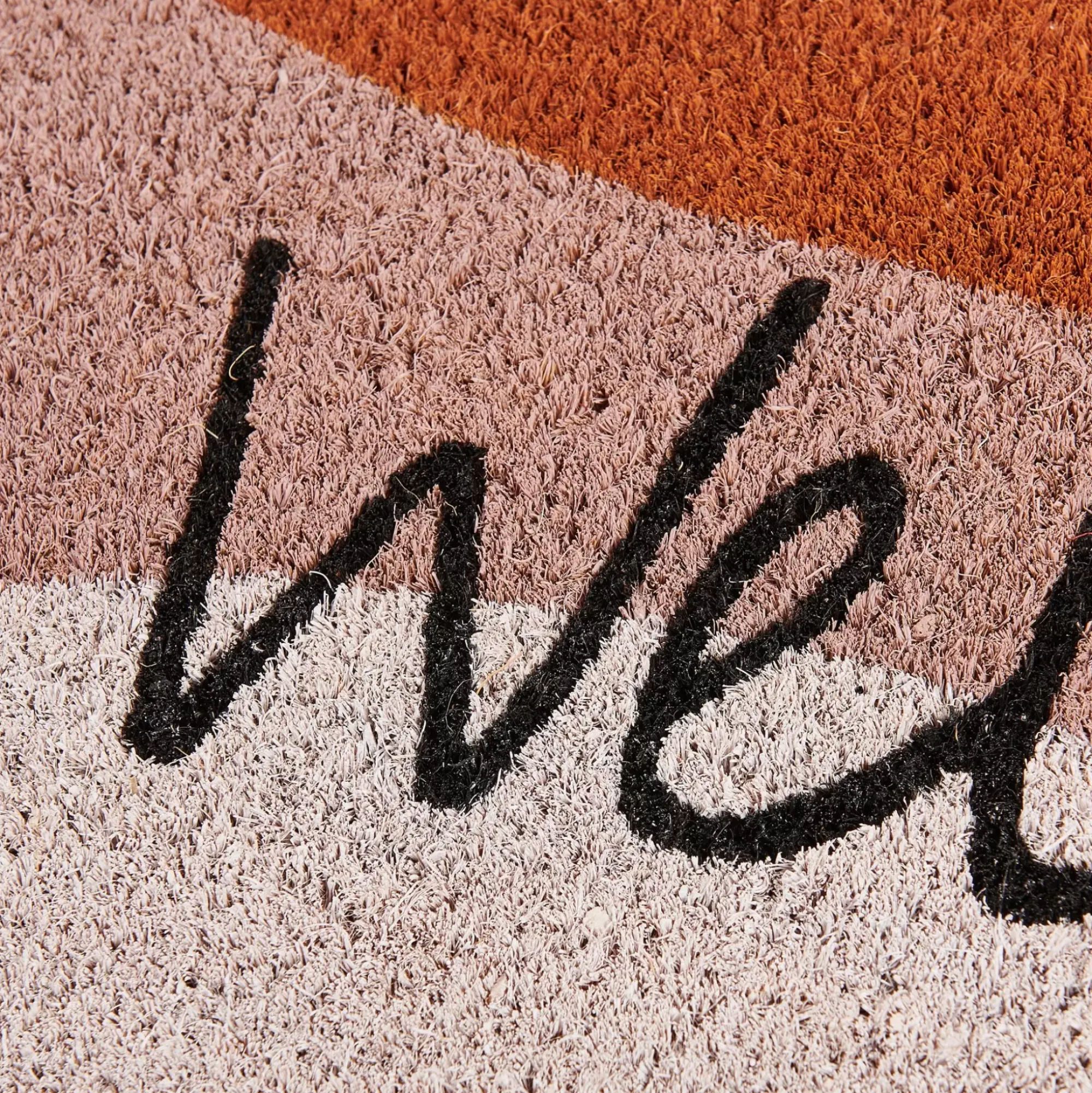 CASA Art Felpudo Rosa Hot