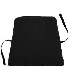 CASA August Cojin De Asiento Negro Cheap