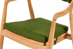 CASA August Cojin De Asiento Verde Cheap
