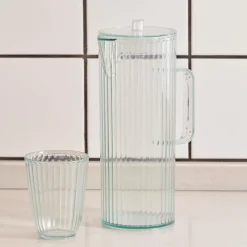 CASA Aura Green Jarra Con Tapa Verde Hot