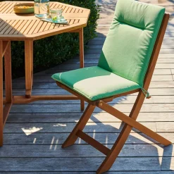CASA Azur Cojines De Jardín Para Silla Pleg Verde Cheap
