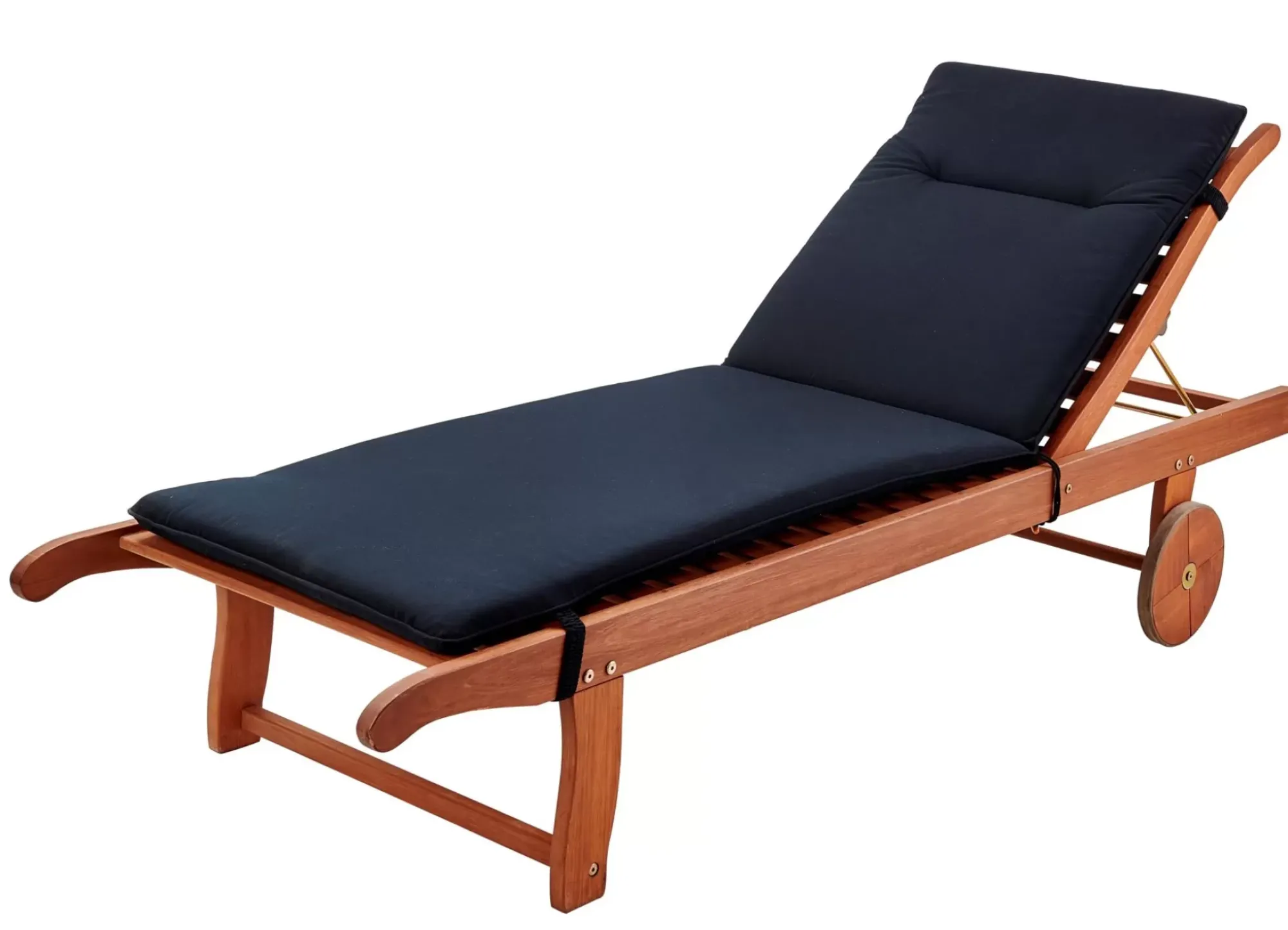 CASA Azur Cojines De Jardín Para Tumbona Negro Fashion