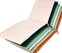 CASA Azur Cojines De Jardín Para Tumbona Negro Fashion