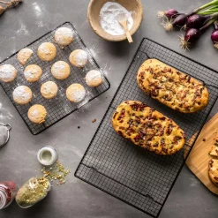 CASA Bakery Rejillas Pasteleria Juego De 2 Negro Discount