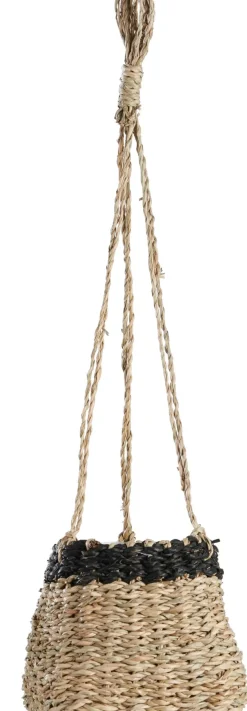 CASA Baku Macetero Colgante Negro, Natural Fashion