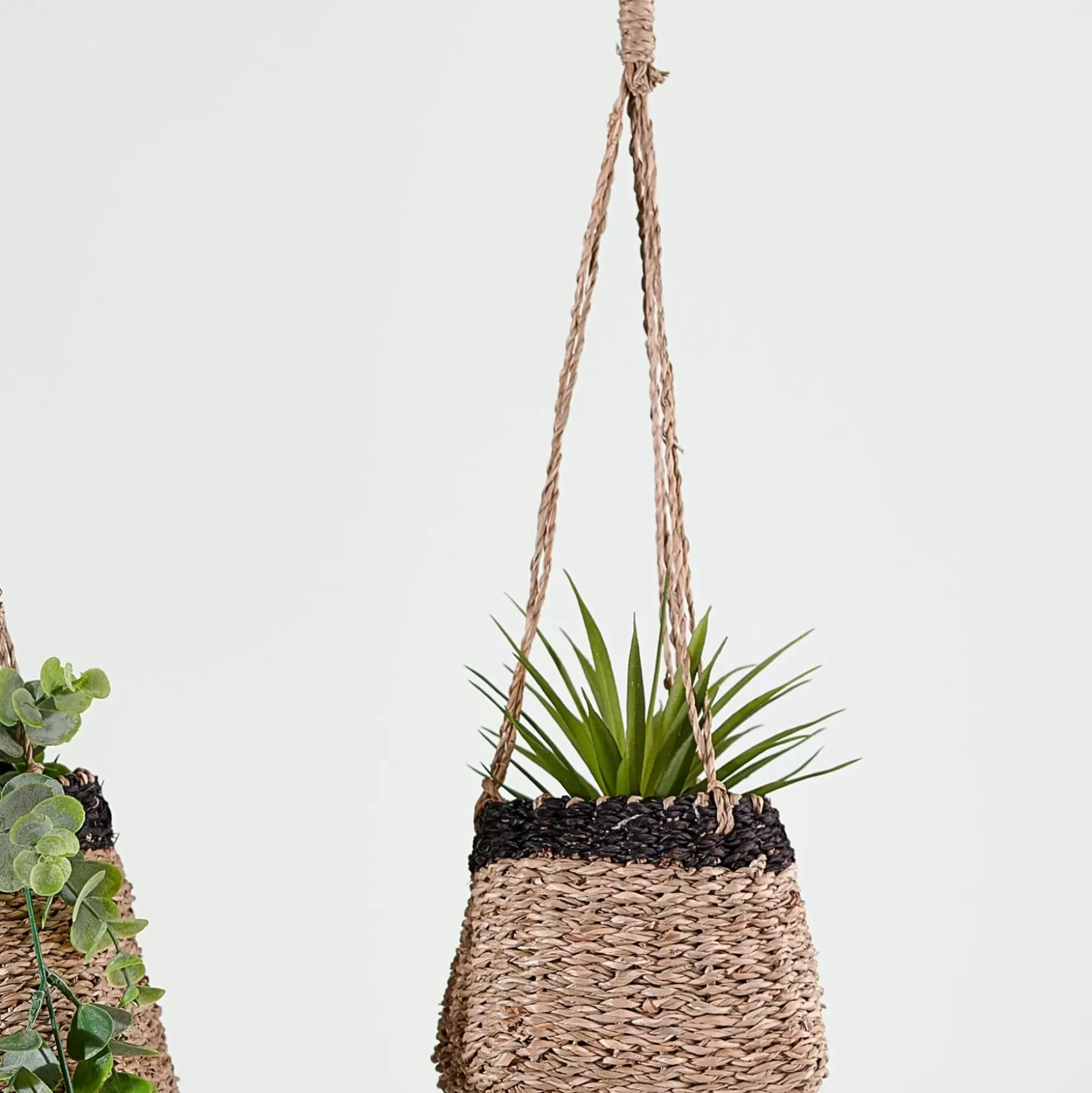 CASA Baku Macetero Colgante Negro, Natural Fashion