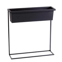 CASA Balco Caja Para Plantas Negro Outlet