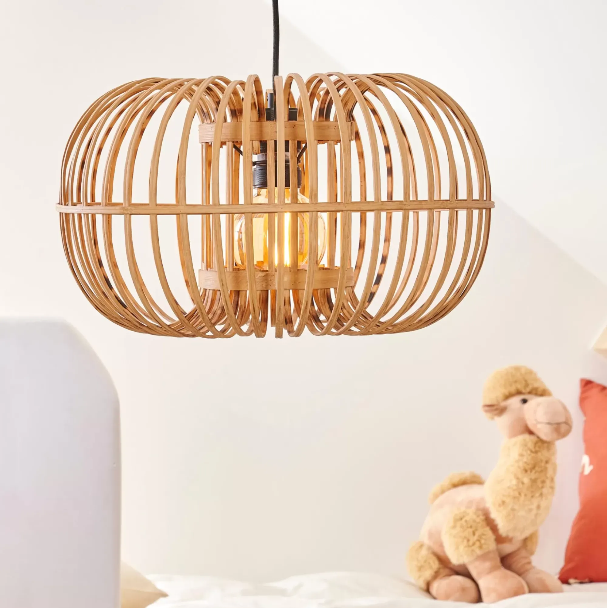 CASA Balu Lampara Para Colgar Natural Fashion