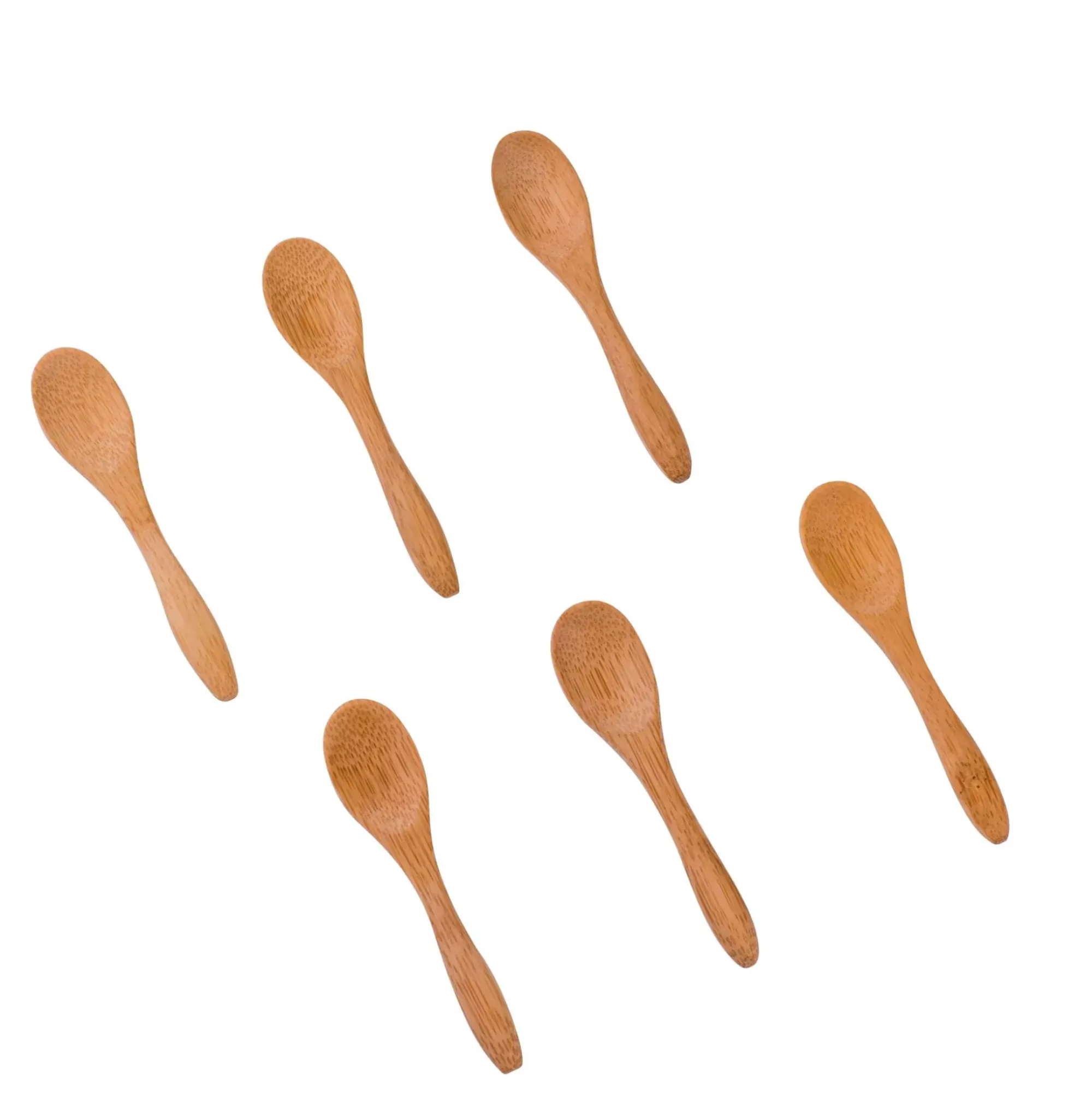 CASA Bamboo Cucharillas Juego De 6 Natural Flash Sale