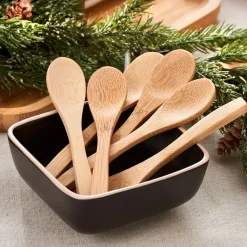 CASA Bamboo Cucharillas Juego De 6 Natural Fashion