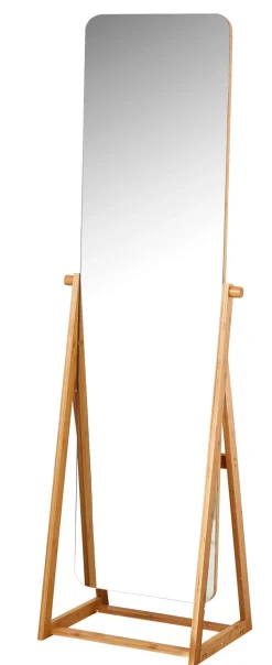 CASA Bamboo Espejo De Cuerpo Marron Outlet