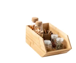 CASA Bamboo Organizador Apilable Natural Best Sale