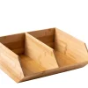 CASA Bamboo Organizador Apilable Natural Cheap
