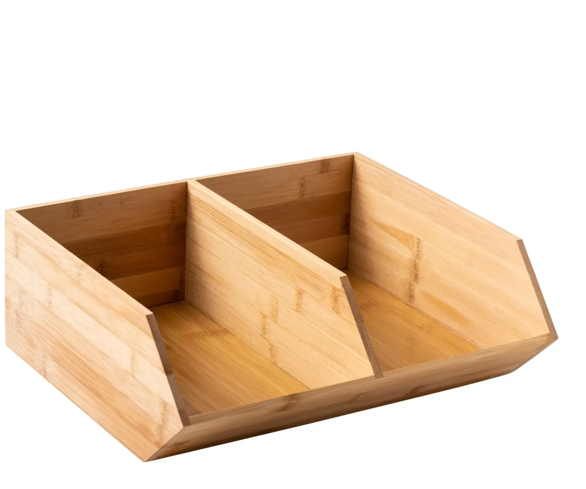 CASA Bamboo Organizador Apilable Natural Cheap