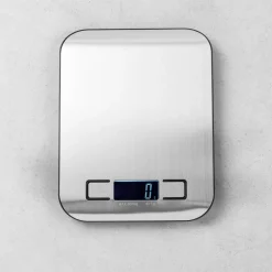 CASA Basic Balanza Cocina Digital Metal, Plateado Clearance