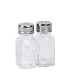 CASA Basic Salero Y Pimentero Plateado, Transparente Online