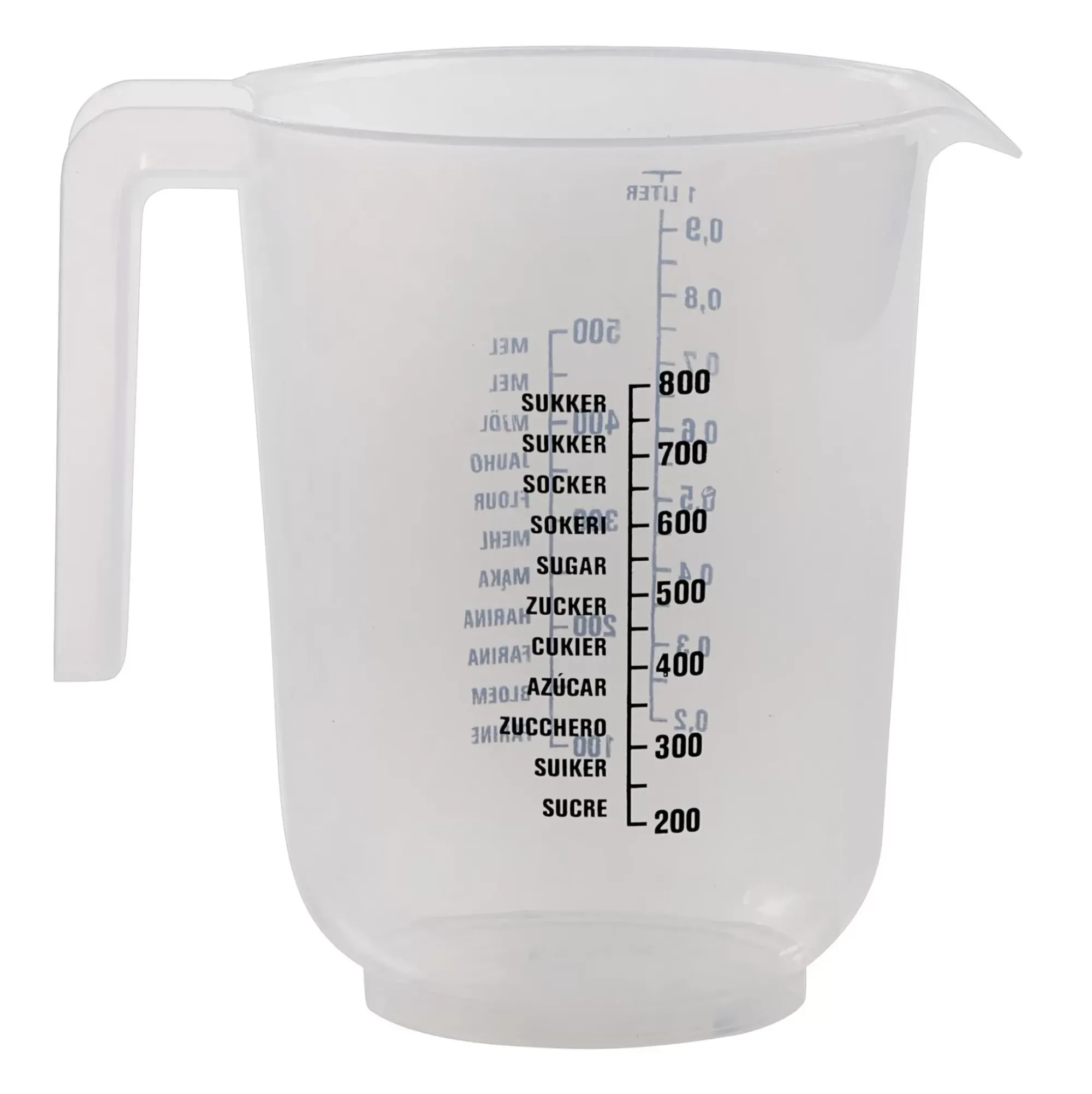 CASA Basic Vaso Graduado Transparente Cheap