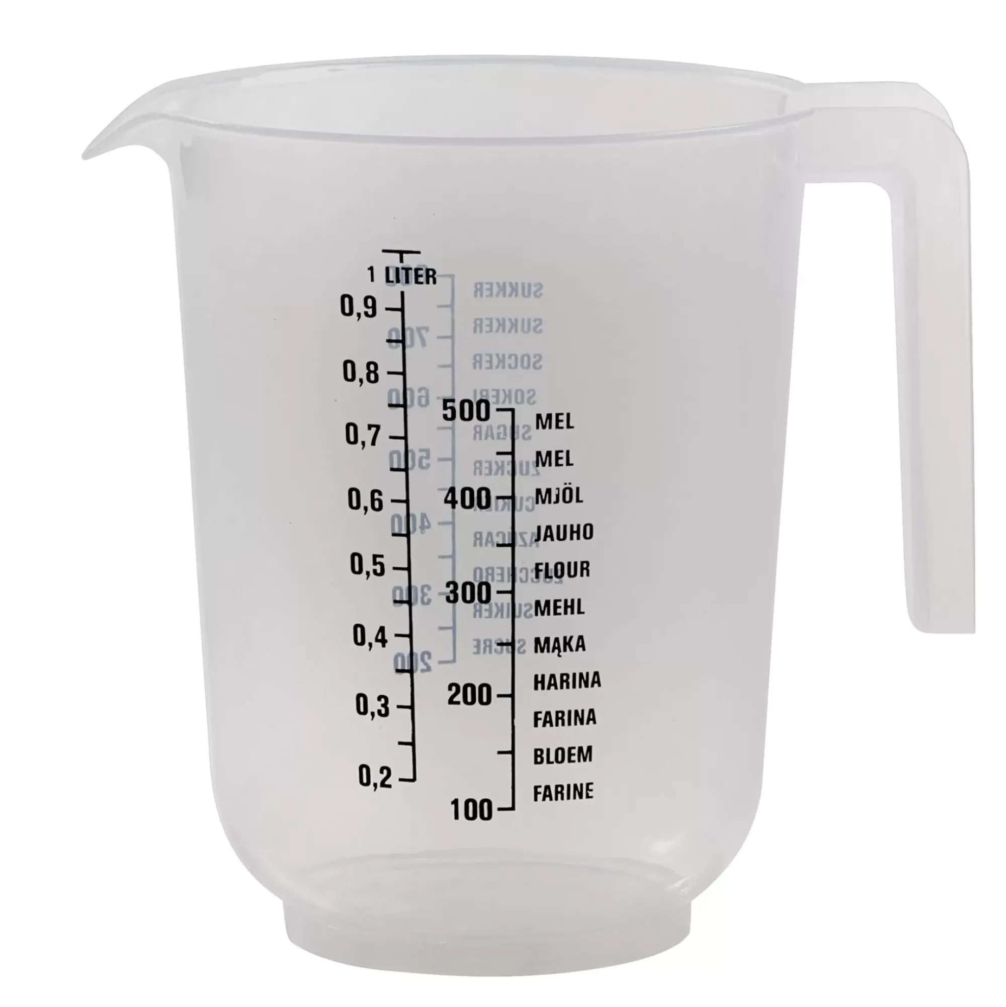 CASA Basic Vaso Graduado Transparente Cheap