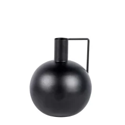 CASA Basta Florero Esferico Negro Outlet
