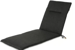 CASA Baya Cojines De Jardín Para Tumbona Negro Flash Sale