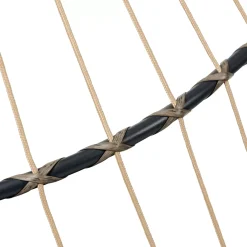 CASA Bazai Silla Colgante Con Soporte Negro Outlet