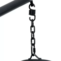 CASA Bazai Silla Colgante Con Soporte Negro Outlet