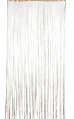 CASA Beige Cortina De Flecos Beis Best Sale