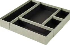 CASA Bigso Organizador De Cajon 5 Partes Suelt. Menta Hot