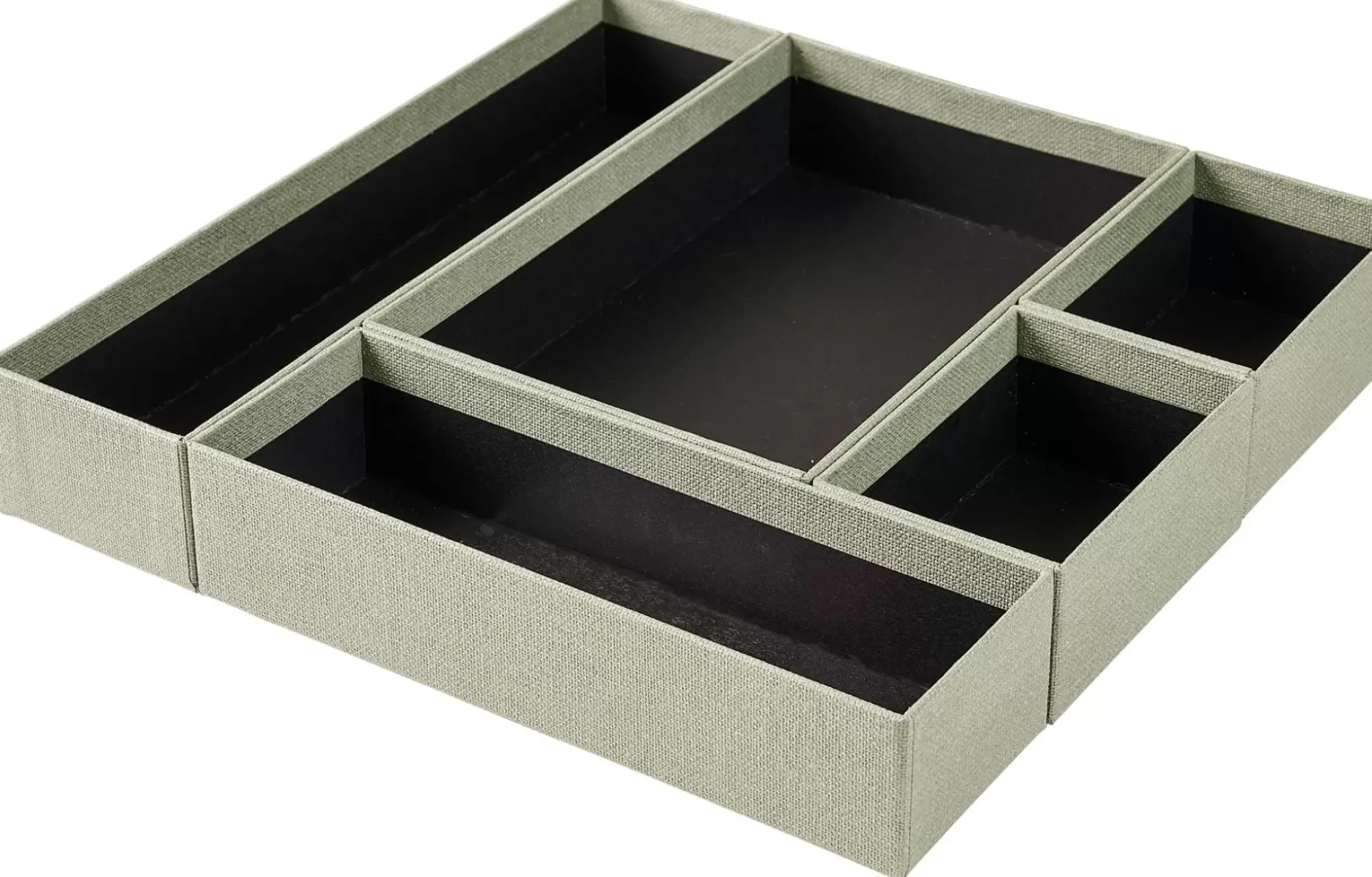 CASA Bigso Organizador De Cajon 5 Partes Suelt. Menta Hot