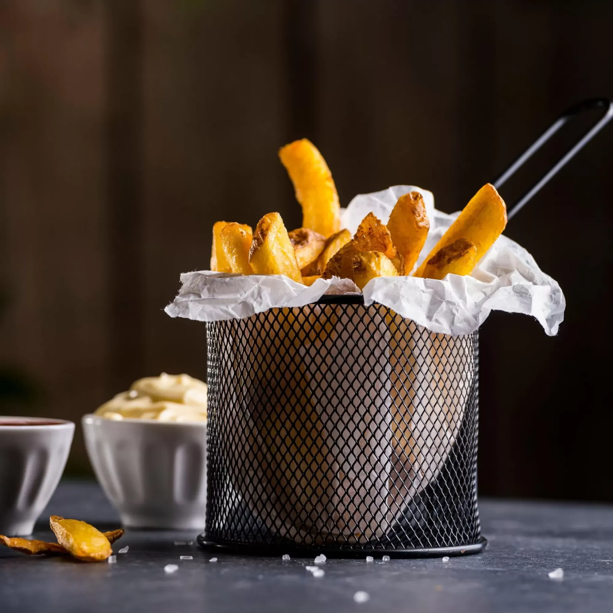 CASA Black Cesta Para Servir Negro Best